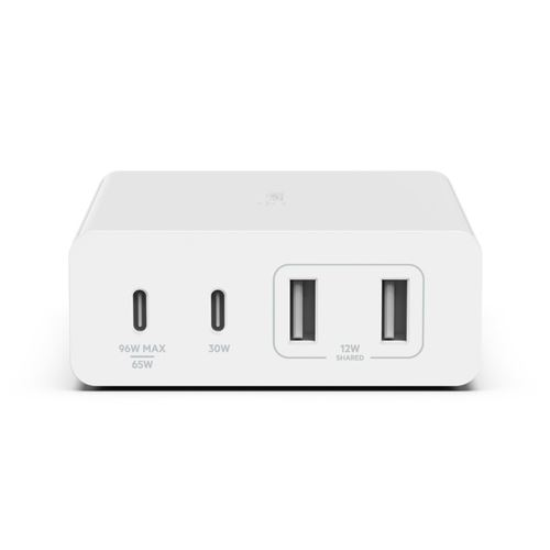 Belkin 2xUSB-A, 2xUSB-C hálózti töltő 108W (WCH010VFWH) (WCH010VFWH)