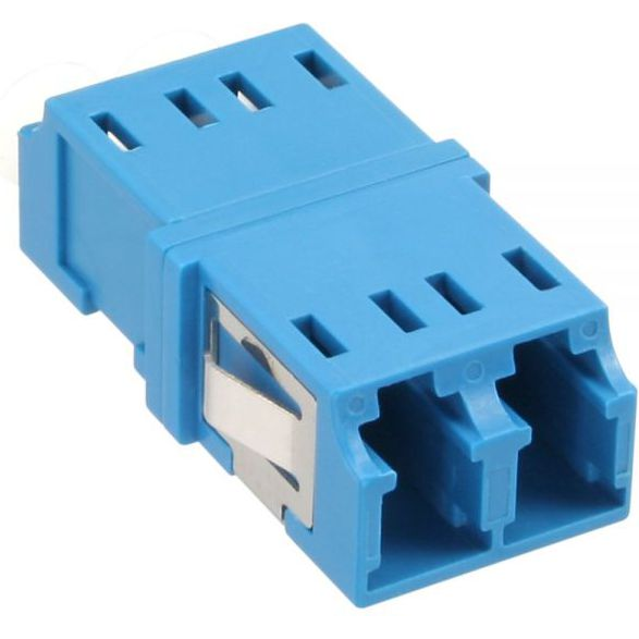 InLine 4043718194667 optikai adapter LC Kék (89989D)
