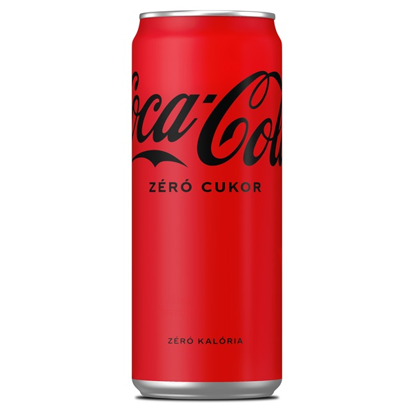 Coca-Cola Zero 0,33l DRS egyutas visszaváltási díjas dobozos üdítőital (609280)