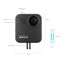 Спортна видеокамера Gopro MAX 360, 5.6K, Черна