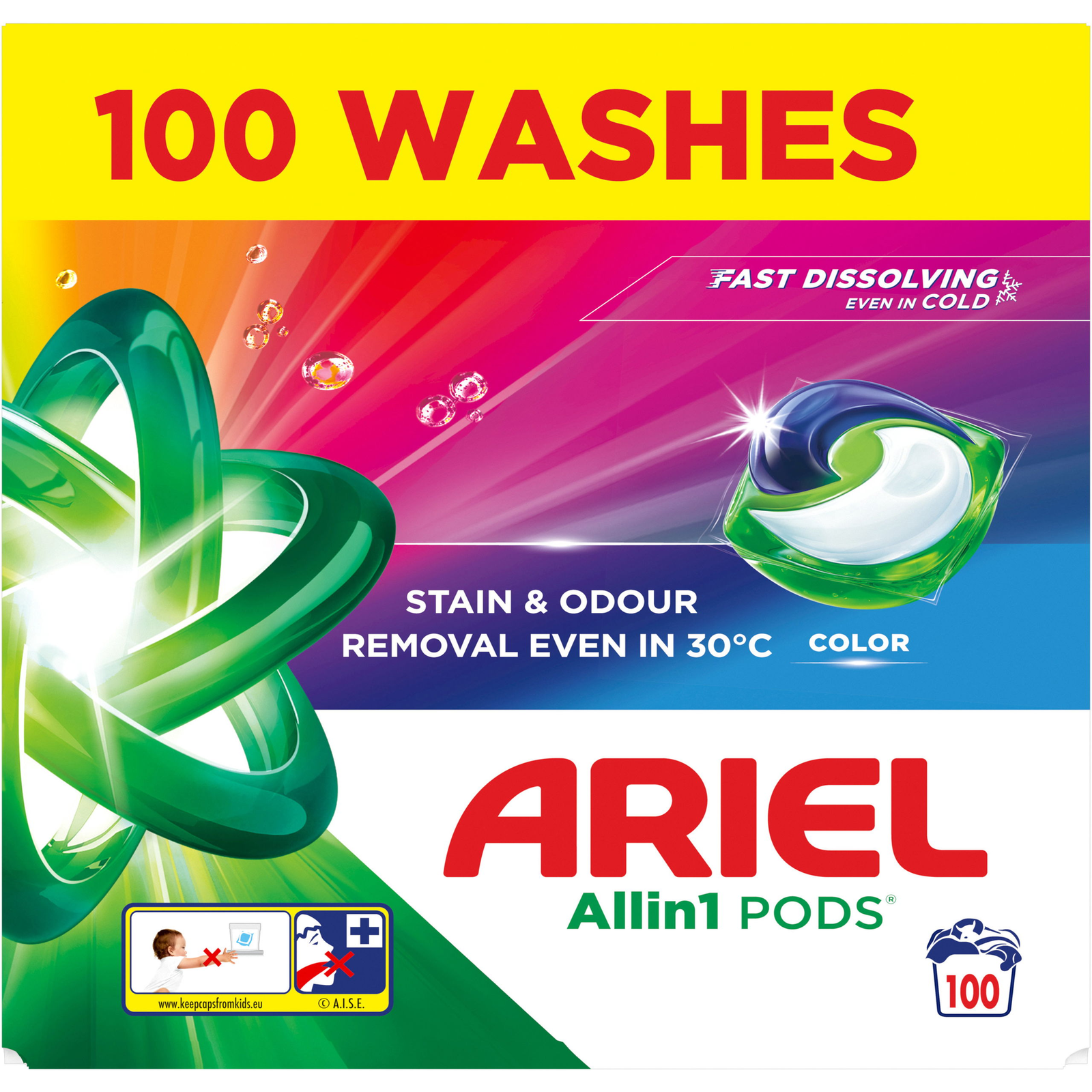 ARIEL Color All in 1 100 db (8700216764179)