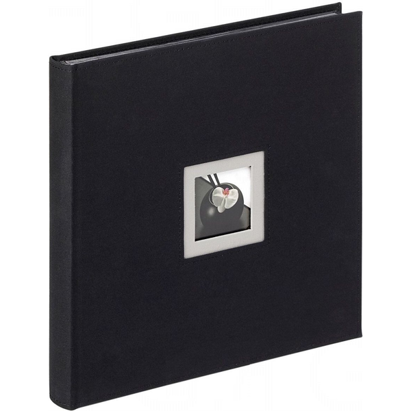 walther+ design FA-217-B Fotóalbum (Sz x Ma) 30 cm x 30 cm Fekete 50 oldal