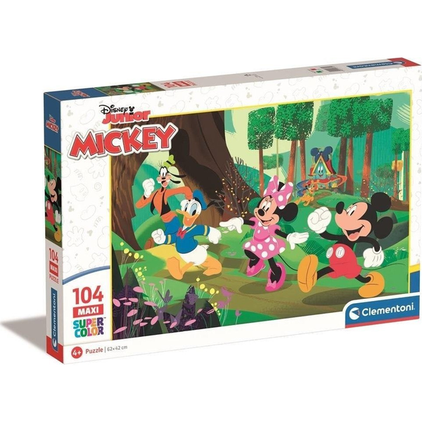 Clementoni Supercolor 23772 Puzzle 104 pz Cartoni