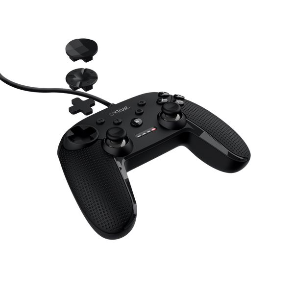 Trust GXT 541 MUTA Fekete USB 2.0 Joystick Analóg/digitális PC