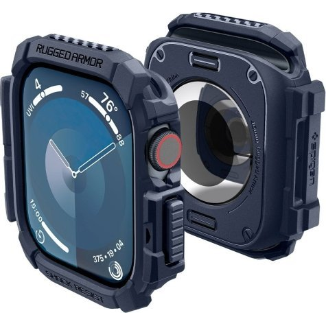 Spigen Rugged Armor Apple Watch 10 Tok - Sötét kék (46mm)