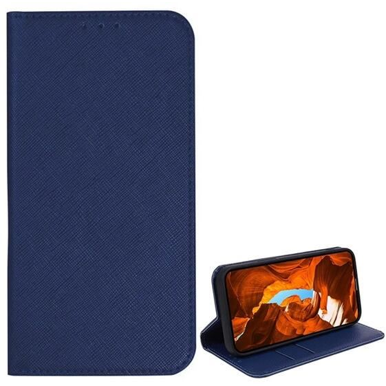 Gigapack T Phone 2 5G kártyazsebes fliptok sötétkék (GP-159664) (GP-159664)