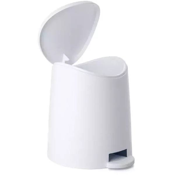 Bathroom pedal bucket 3L Standard white