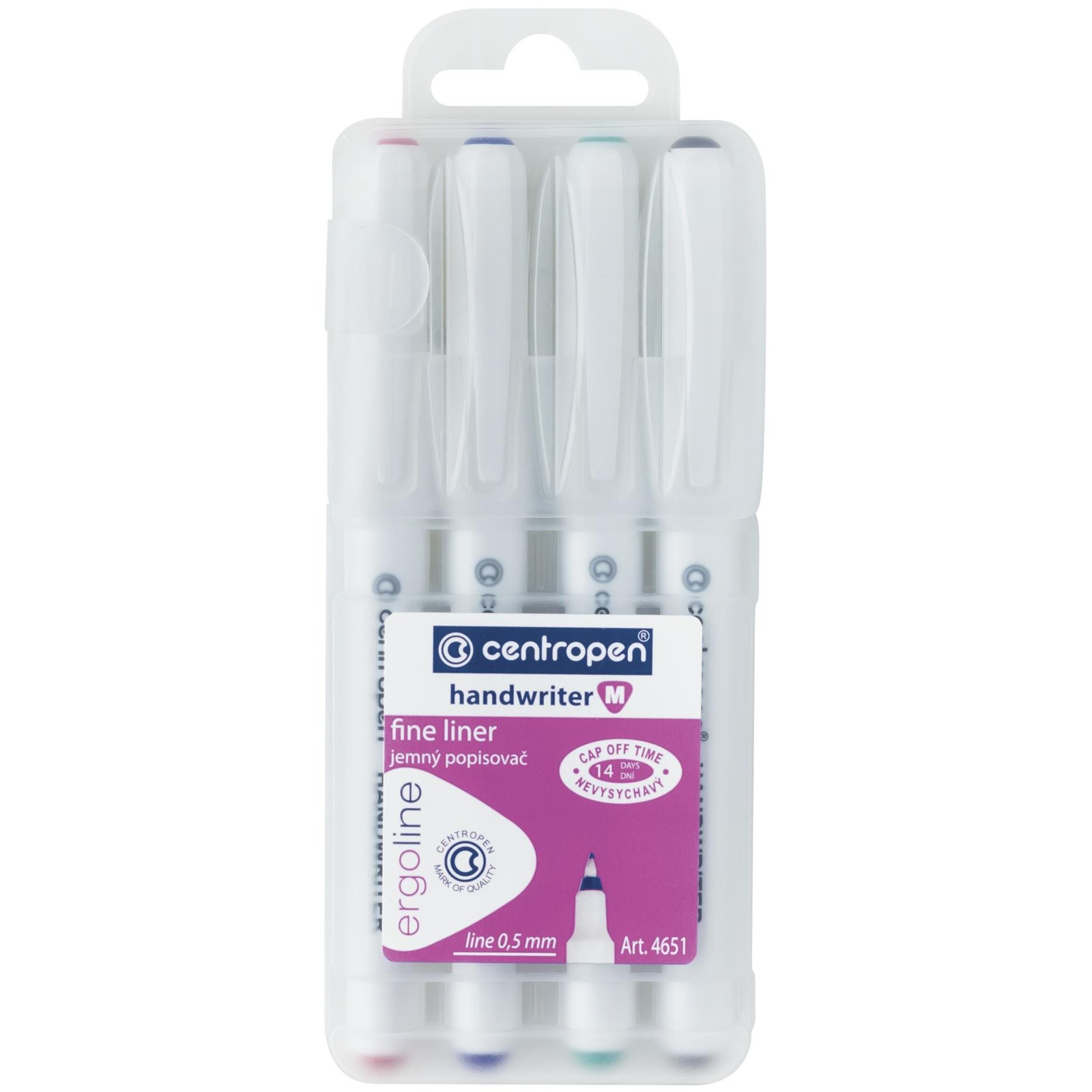Centropen 4651 Liner, 4 db (8595013631935)