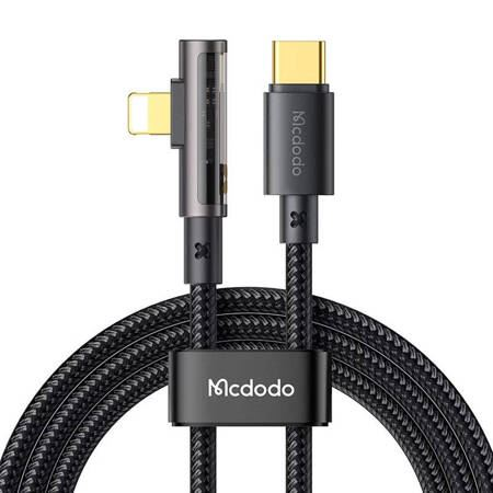 Mcdodo CA-3390 USB-C - Lightning kábel 36W 1.2m fekete (CA-3390)