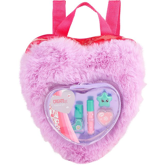 Canenco ty Sminkkészlet Plüss Hátizsákban, Lila