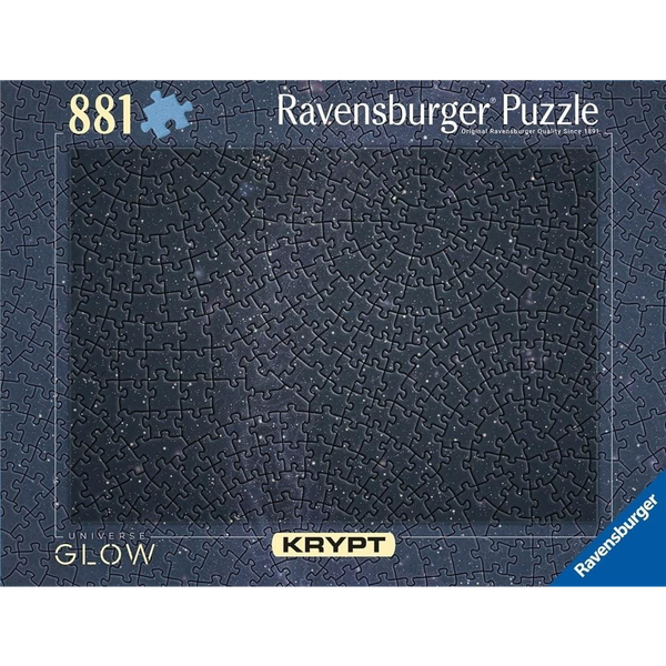 Ravensburger 881 Db-os Puzzle - KRYPT Universe Glow (12000240)