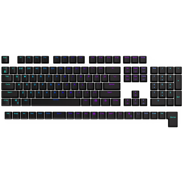 Endorfy PBT Keycaps - Fekete