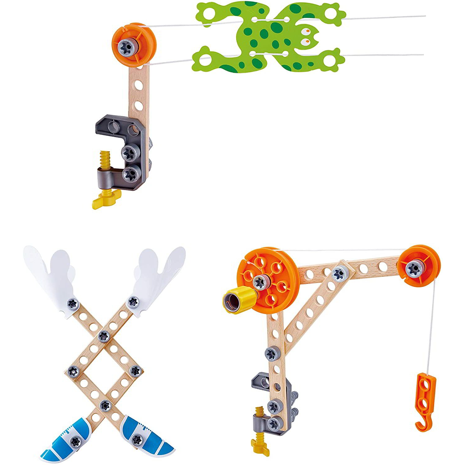 Hape Fém kísérleti készlet 36 darabos (E3030)