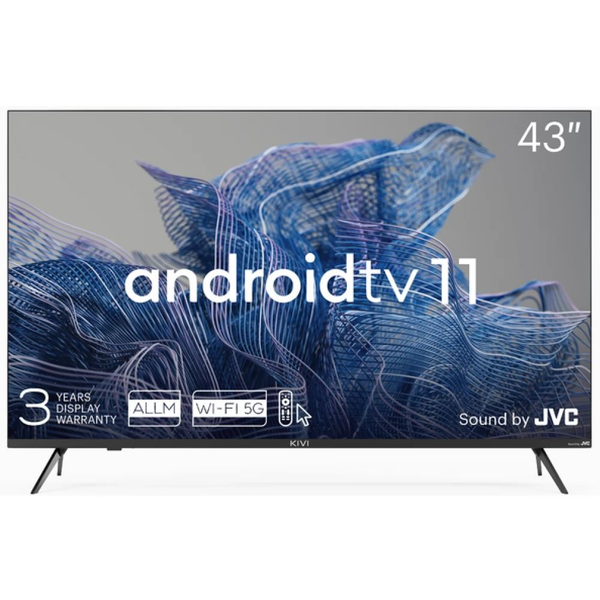 Televizor Smart LED Kivi 43U740NB, 108 cm, Ultra HD 4K, Clasa G