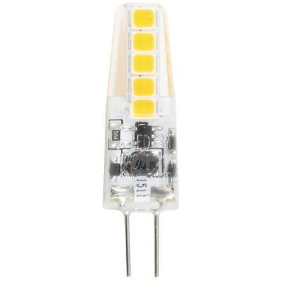 Heitronic 16211 LED EEK F (A - G) G4 2 W = 20 W Melegfehér (Ø x Ma) 10 mm x 37 mm Nem dimmelhető 1 db (16211)