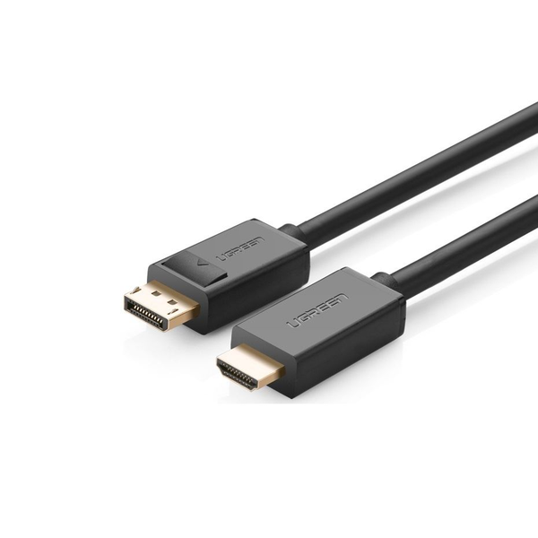 Ugreen 10203 cavo e adattatore video 3 m DisplayPort HDMI Nero