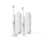 Philips Sonicare HX6877/34 elektrický zubní kartáček Dospělý Stříbrná, Bílá