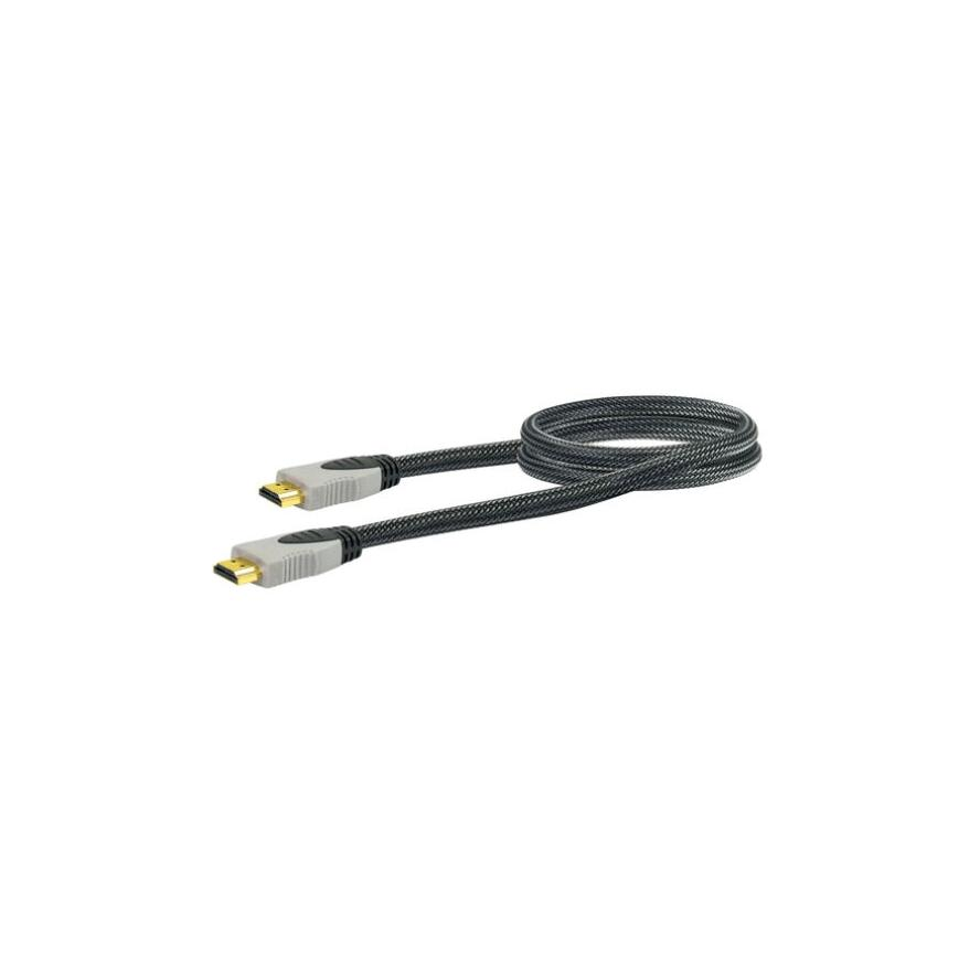Schwaiger HDMI-Kabel 1,5m HighSpeed/Ethernet schwarz (HDM0150G063) (HDM0150G063)