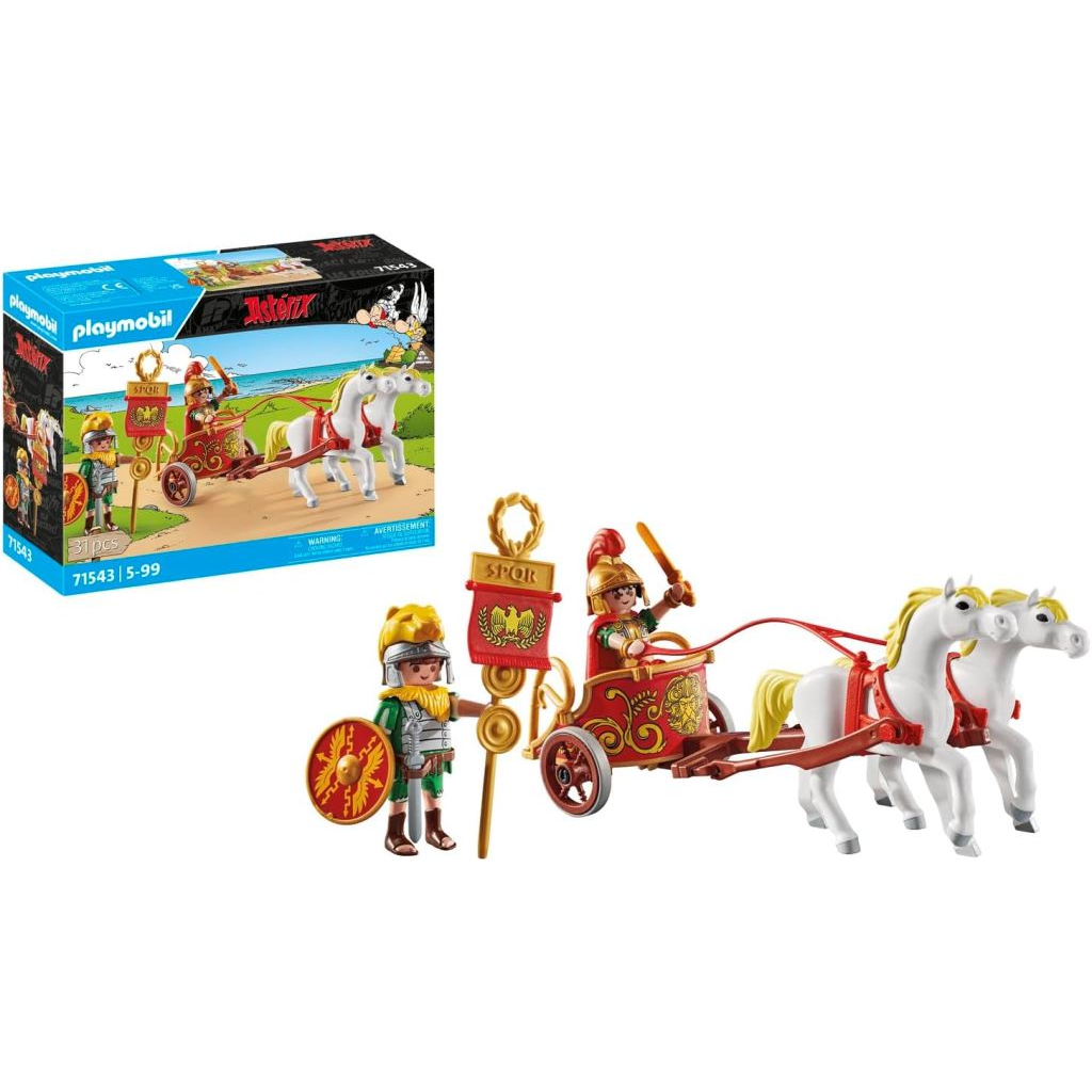 Playmobil Asterix Római harci kocsi (71543) (play71543)