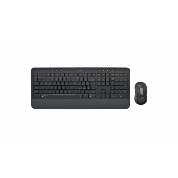 Logitech Signature MK650 Combo For Business tastatur Mus inkluderet Kontor Bluetooth AZERTY Fransk Grafit