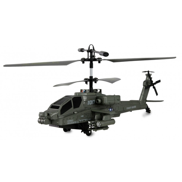 Amewi RTF Apache AH-64 Koaxális 3,5-Kanal Távirányítós helikopter - Zöld