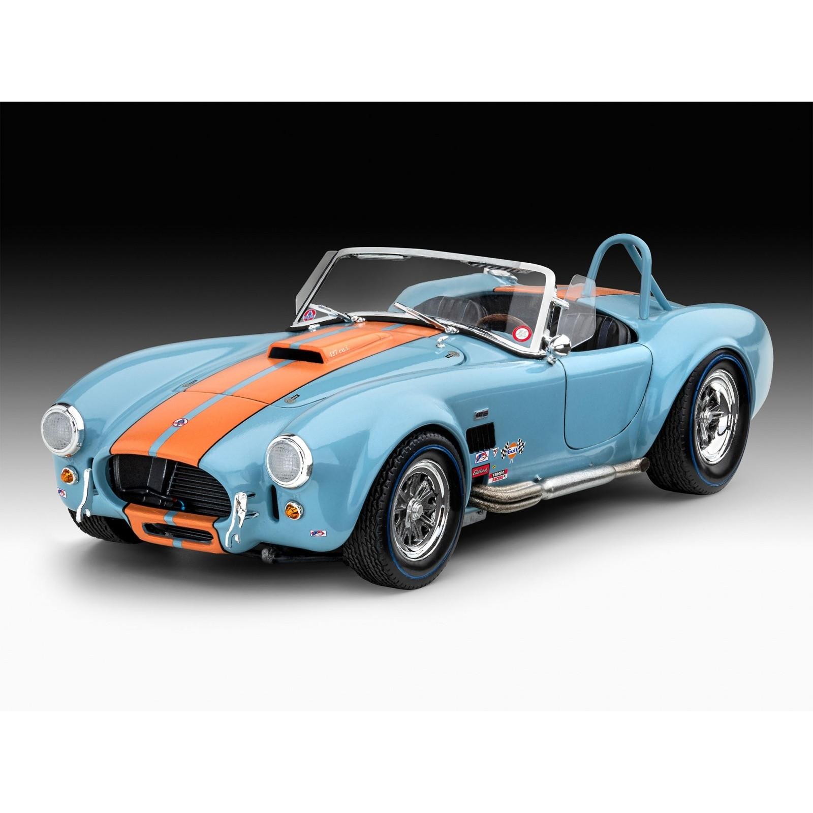 Revell 65 Shelby Cobra 427 autó műanyag modell (1:24) (07708)