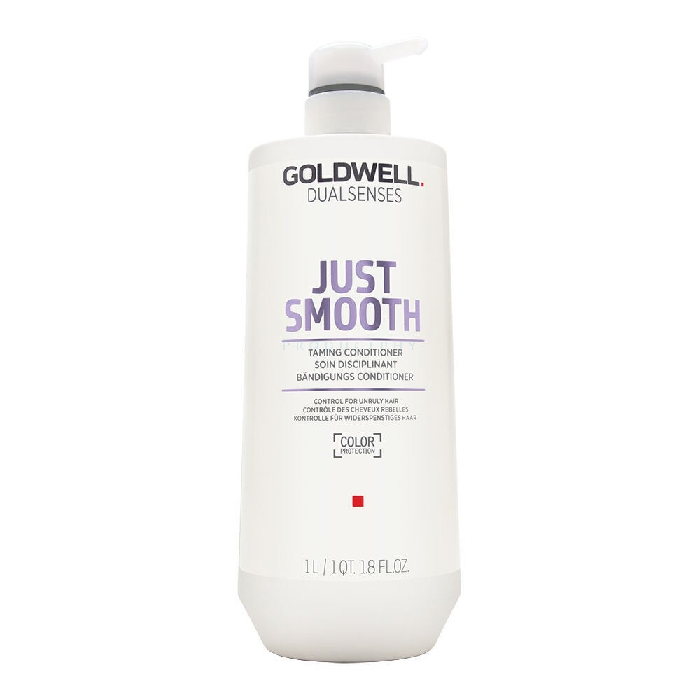 GOLDWELL Dualsenses Just Smooth Taming Conditioner simító kondicionáló rakoncátlan hajra 1000 ml (4021609061328)