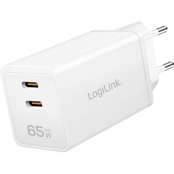 LogiLink PA0367 Caricabatterie per dispositivi mobili Universale Bianco AC Ricarica rapida Interno