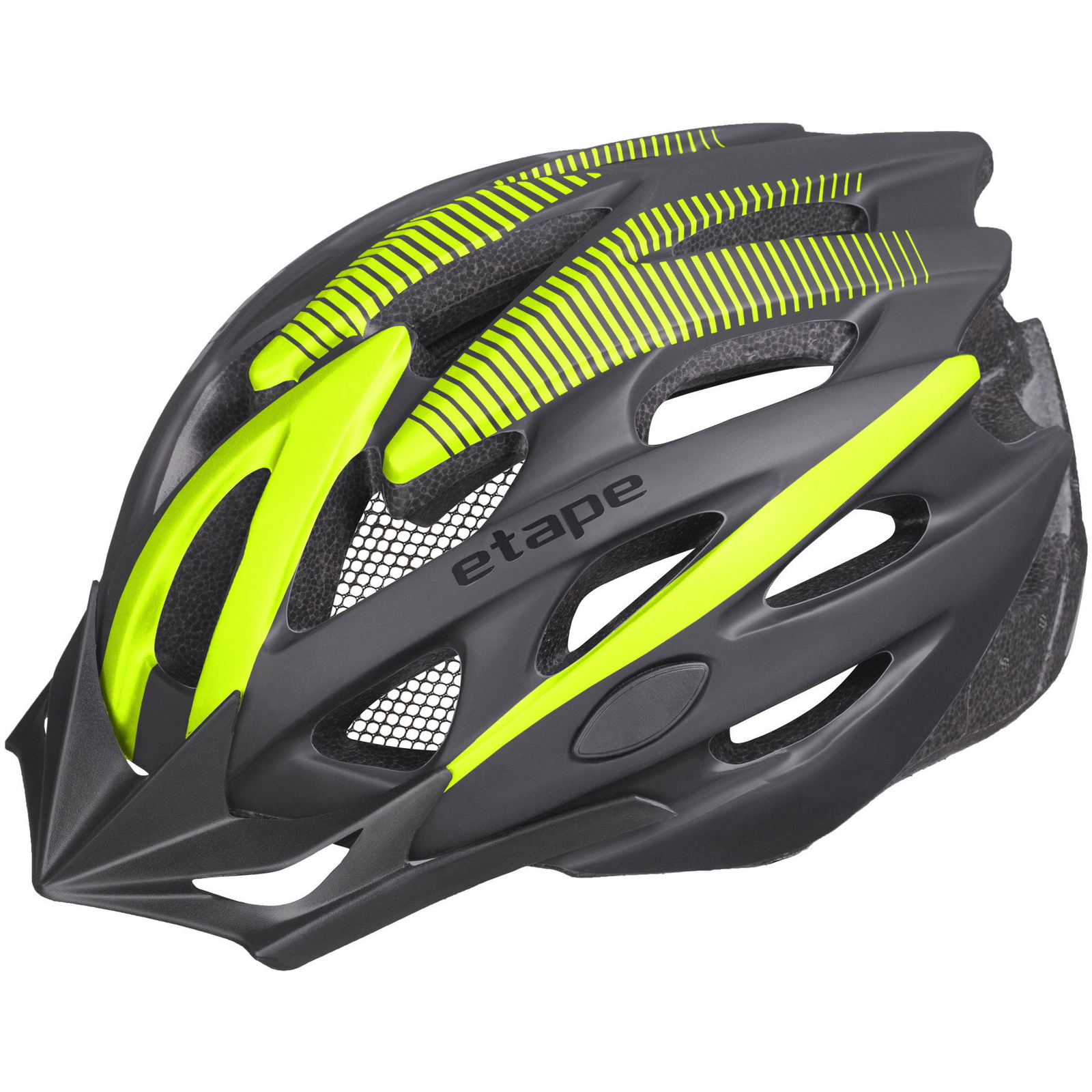 Etape Twister fekete / fluo sárga, matt, L / XL (2325116_L-XL)