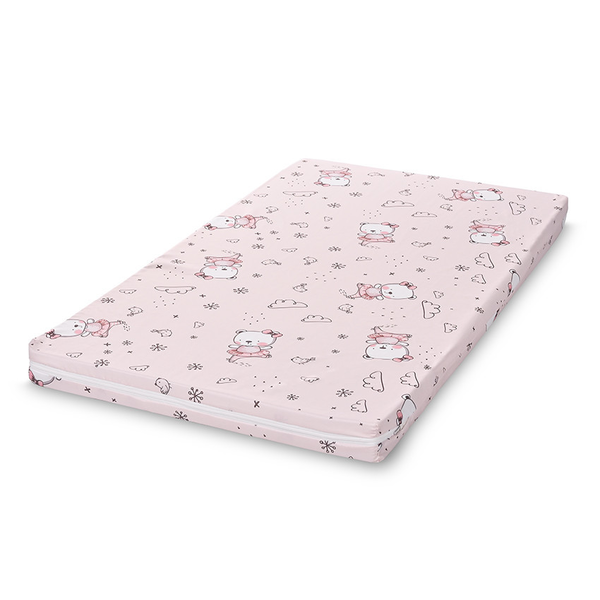 LORELLI Classic habszivacs matrac 62x110x6cm - Pink Balerina Bear