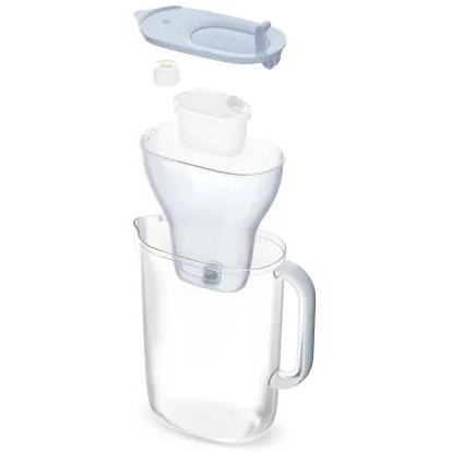 Brita Style Eco Vízszűrő kancsó 2,4 L világoskék + 3 db Maxtra Pro ALL-IN-1 filter (130459)