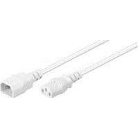 Microconnect PE040605W cavo di alimentazione Bianco 0,5 m Accoppiatore C14 Accoppiatore C13
