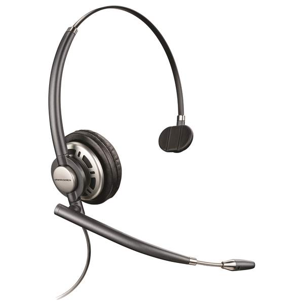 HP Poly EncorePro HW710 Single Ear Headset +Carry Case +Quick Disconnect Cablato A Padiglione Ufficio USB tipo A Nero