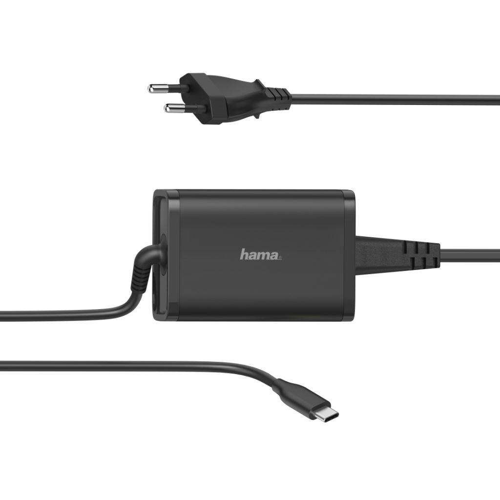 Hama 200006 "PD" USB Type-C univerzális hálózati töltő fekete (hama200006)