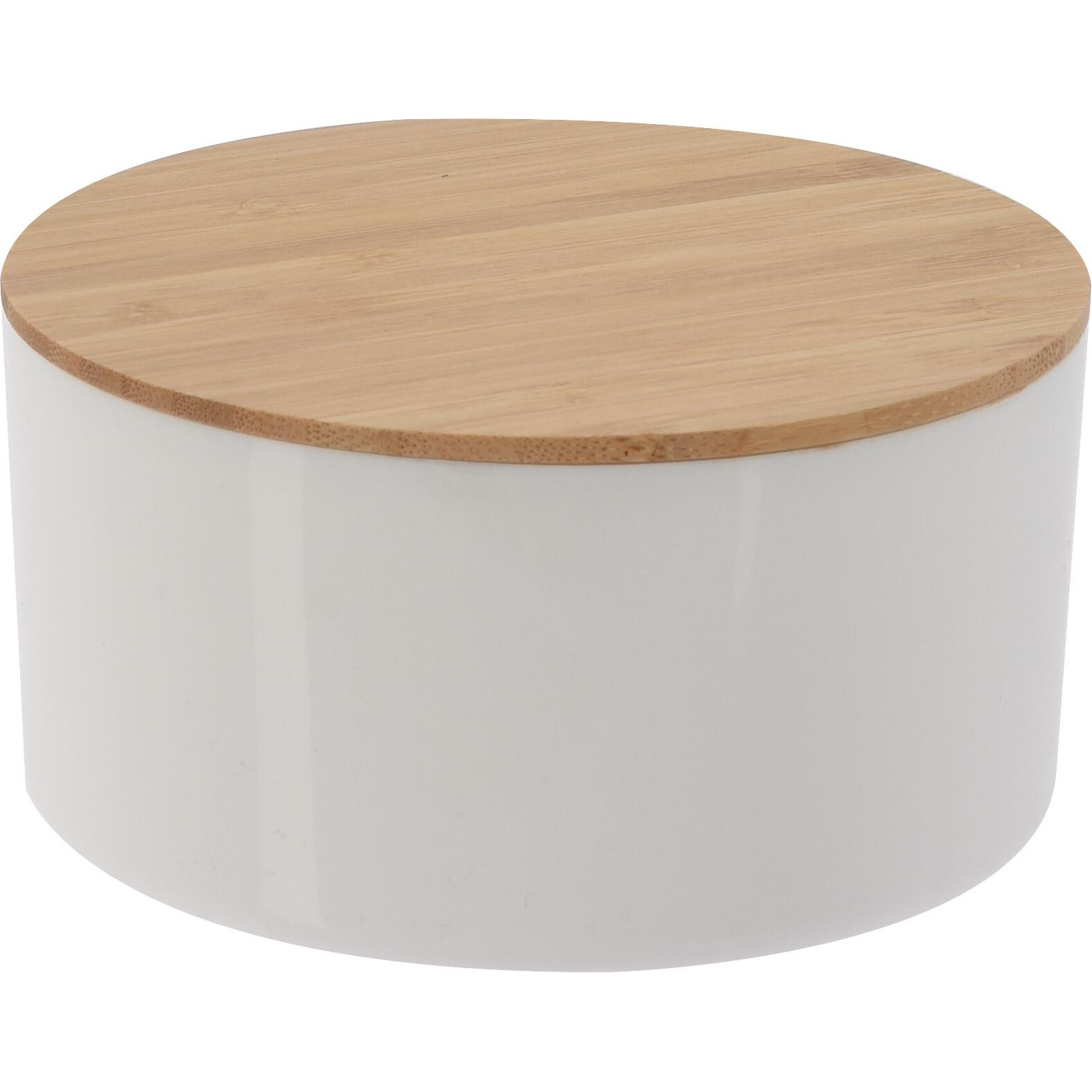 H&L Cosmetic organiser with bamboo lid and mirror, round (A720-KU-00)