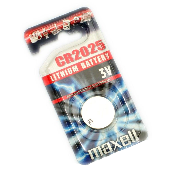Maxell Batterie Knopfzelle CR2025 3V 170mAh Lithium     1St.