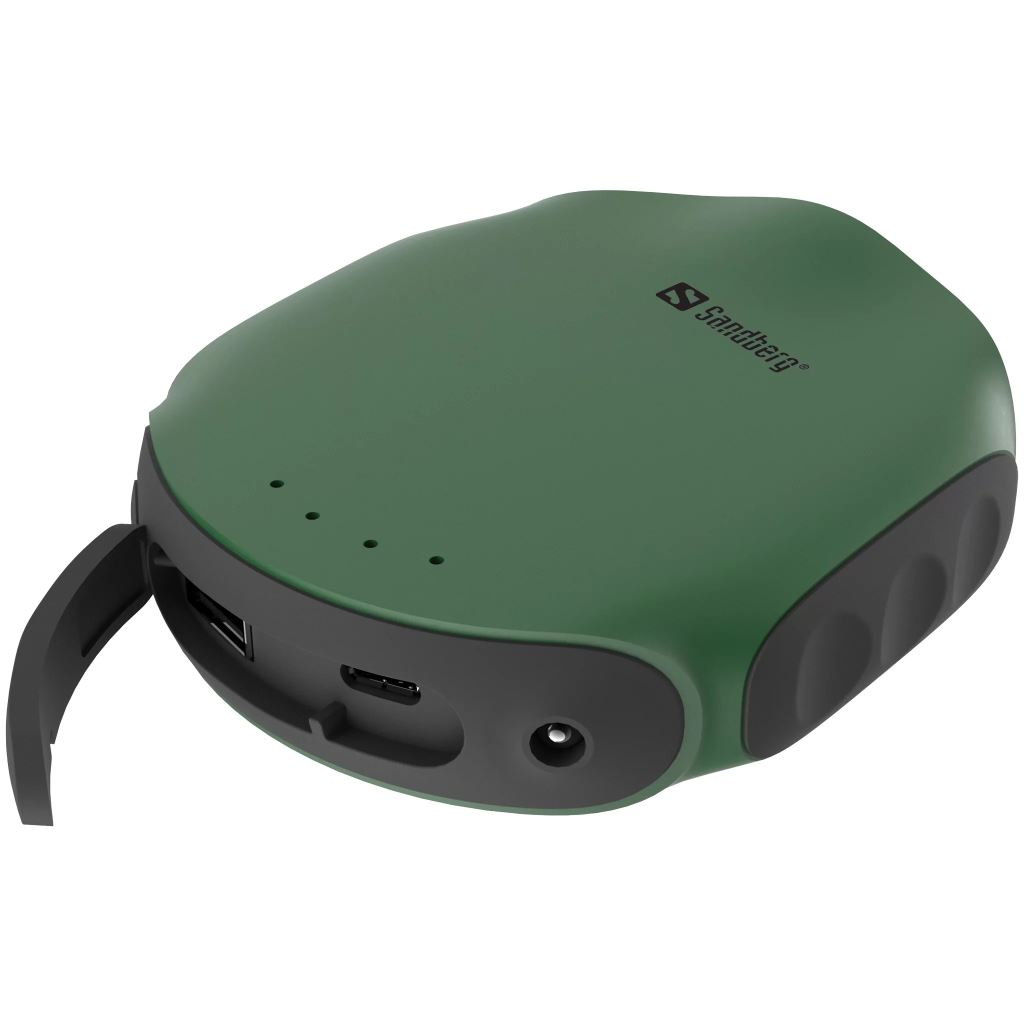 Sandberg Survivor Powerbank 10000 Lítium-polimer (LiPo) 10000 mAh Zöld, Szürke (420-60)