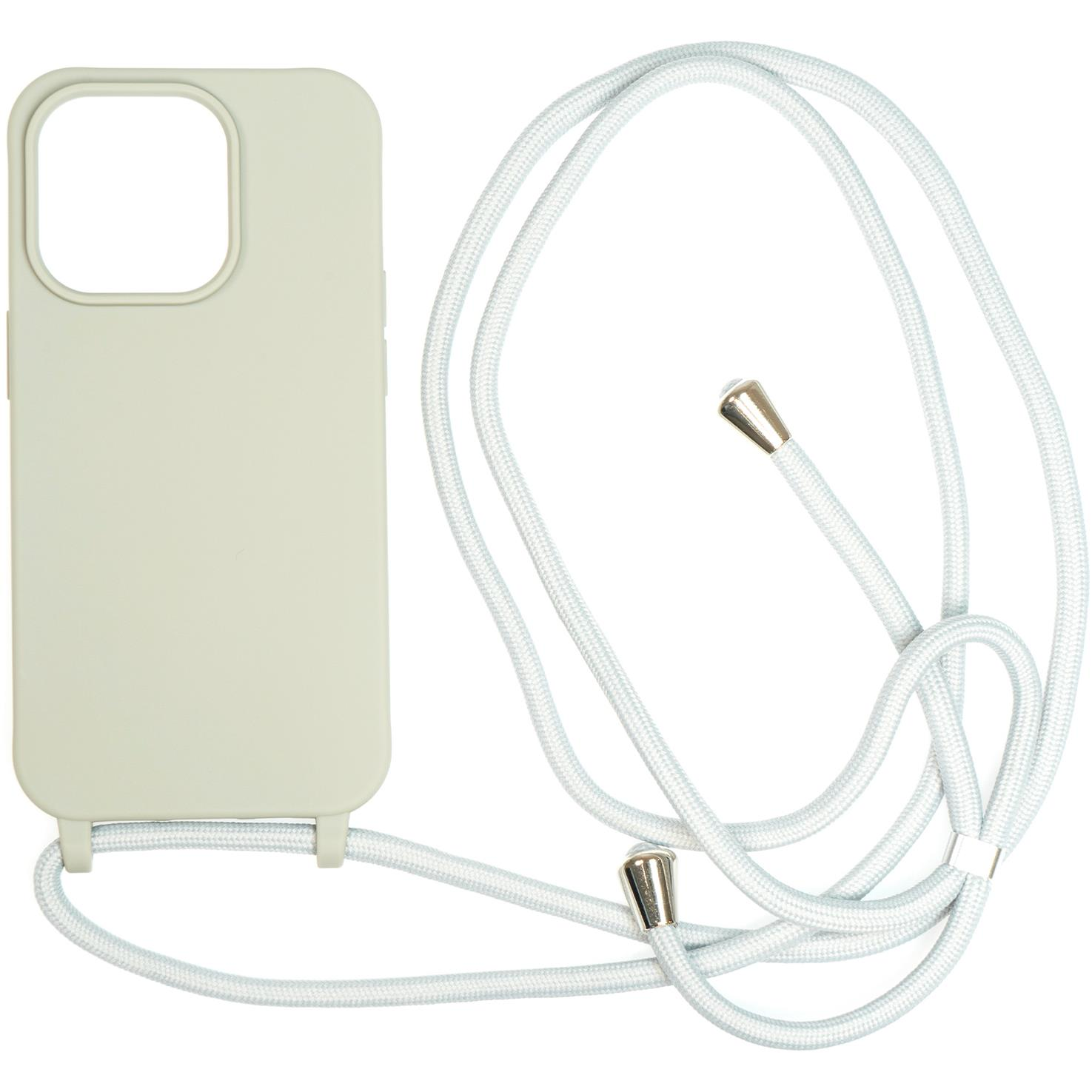 Mobile Origin Lanyard Case Light Grey iPhone 14 Pro tok (LYC-S-LGR-14PRO)