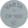 CR1632 lítium gombelem, 3 V, 140 mA, Varta BR1632, DL1632, ECR1632, KCR1632, KL1632, KECR1632, LM1632