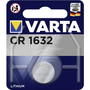 CR1632 lítium gombelem, 3 V, 140 mA, Varta BR1632, DL1632, ECR1632, KCR1632, KL1632, KECR1632, LM1632