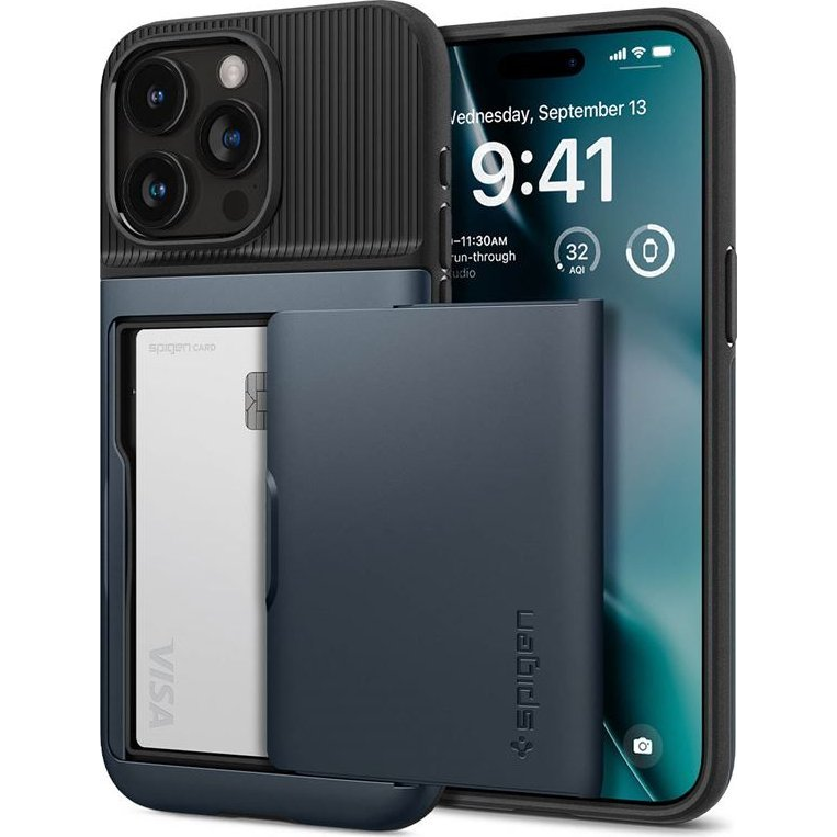 Spigen iPhone 15 Pro Max Slim Armor CS Metal Slate (ACS06591)