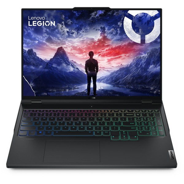 Lenovo Legion Pro 7 16IRX9H Intel® Core™ i9 i9-14900HX Laptop 40,6 cm (16") WQXGA 32 GB DDR5-SDRAM 2 TB SSD NVIDIA GeForce RTX 4080 Wi-Fi 6E (802.11ax) Windows 11 Home Fekete