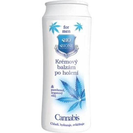 Bione Cosmetics Balzám po holení pro muže Cannabis 200 ml (8595061608507)
