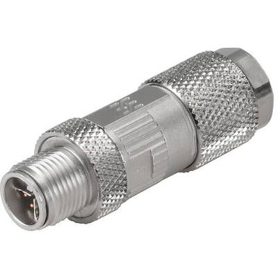 Weidmüller 1324020000 Érzékelő-/működtető összekötő, konfekcionálatlan M12 Dugó, egyenes 10 db (1324020000)