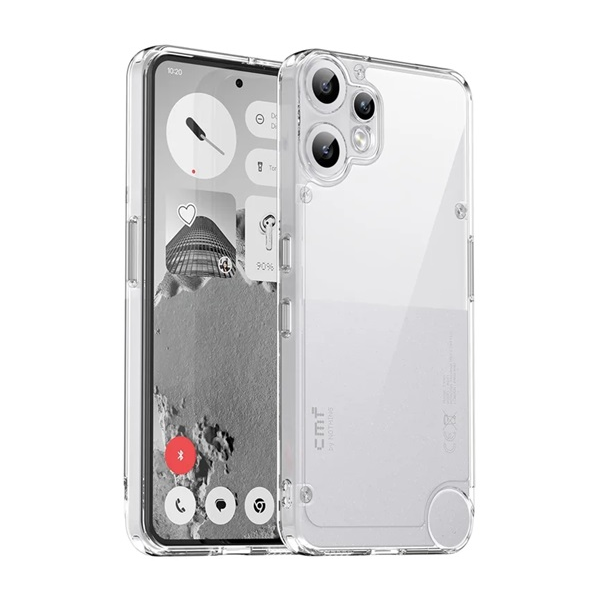 Szilikon telefonvédő (ütésállóság, átlátszó hátlap) ÁTLÁTSZÓ Nothing CMF Phone 2 Pro "Gigapack csomagolás" (GP-176265)
