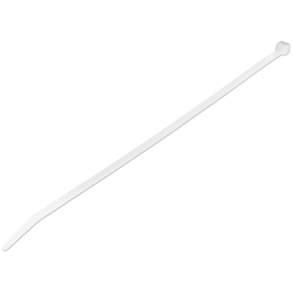 StarTech.com CBMZT10N kabelbinder Losmaakbare kabelbinder Nylon, Kunststof Wit 100 stuk(s)