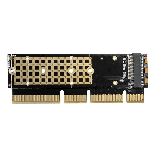 Axagon PCIE NVME M.2 SSD adapter (PCEM2-1U) (PCEM2-1U)