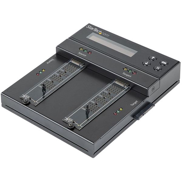 StarTech.com SM2DUPE11 kopienhed til digital medie HDD/SSD duplikator 1 Kopier Sort