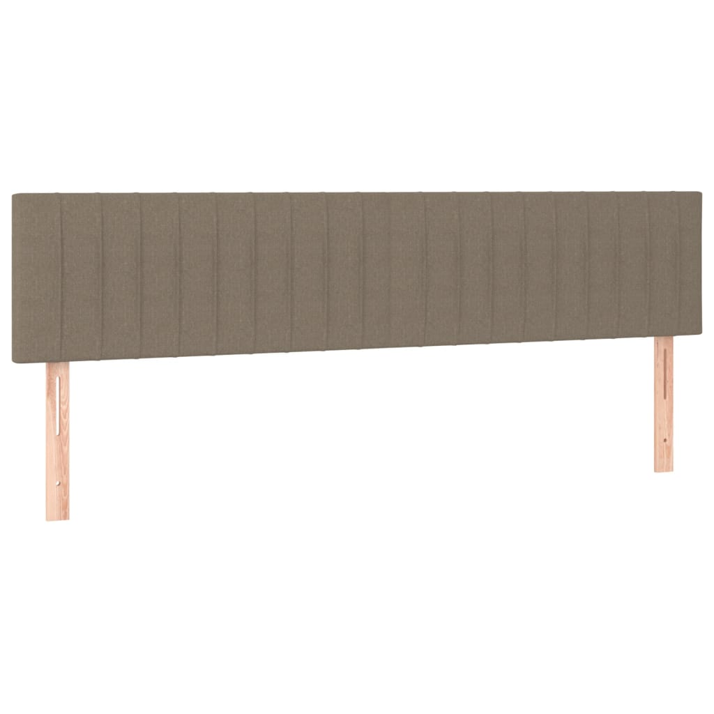 2 db tópszínű szövet fejtámla 90x5x78/88 cm (346274)