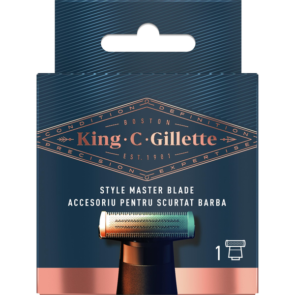 KING C GILLETTE Style Master Borotva 4 irányú borotvafejjel